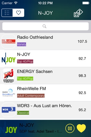 Radio - Der Radioplayer - Die App, die den Zugriff auf das gesamte Radio FREI! - Deutsche Radios screenshot 4