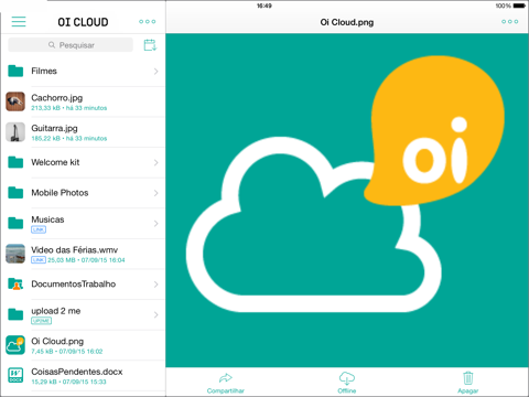Screenshot #4 pour Oi Cloud