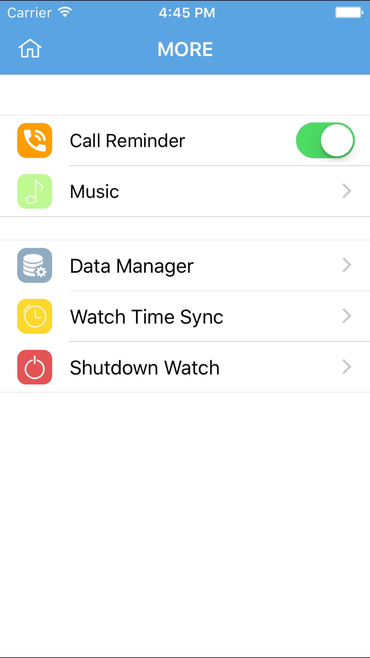 My Watch I - BLE bracelet App screenshot 5