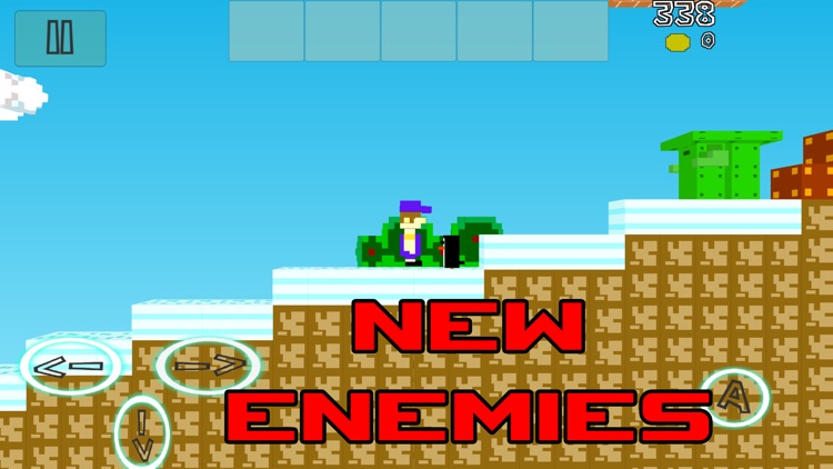 Unfair World. The endless arcade voxel game screenshot-3