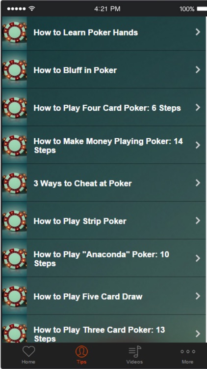 Poker Tips - Learn How to Play Poker