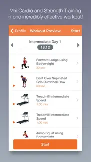 quickfit — fitness for busy people iphone screenshot 1