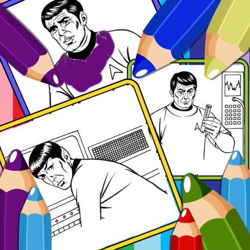 Trekkies Coloring Book - NO ADS! icon