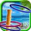 A Beach Fun Flick Ring Toss - Tropical Family Fun Play - Free Version