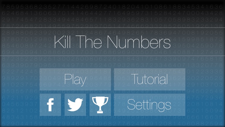 Kill The Numbers