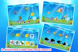 Game screenshot Marine Animals Toddler Preschool - Educational Fish Games for Kids Free mod apk