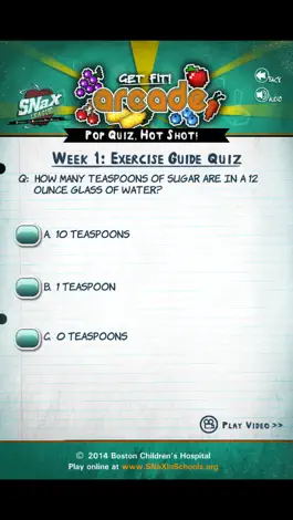 Game screenshot SNaX League – Students for Nutrition and eXercise apk