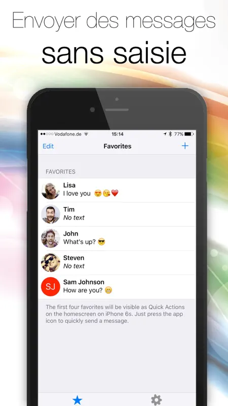 Quick Actions for Threema - A shortcut to Threema right from your Homescreen! screenshot 4 of 4