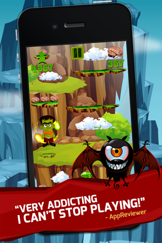 Zombie Hop 2 : Fun Free Jumpy Classic Arcade Adventure Games screenshot 3