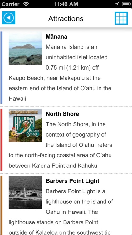 Oahu & Honolulu (Hawaii) offline map, guide, hotels. screenshot-4