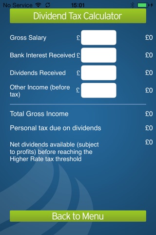 Nixon Williams: Tax Calculator screenshot 2