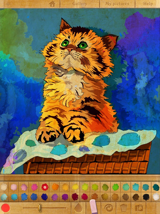 Colour the cat! Lite(圖2)-速報App