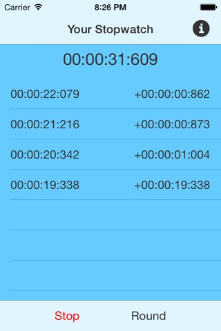 Your Stopwatch screenshot 2