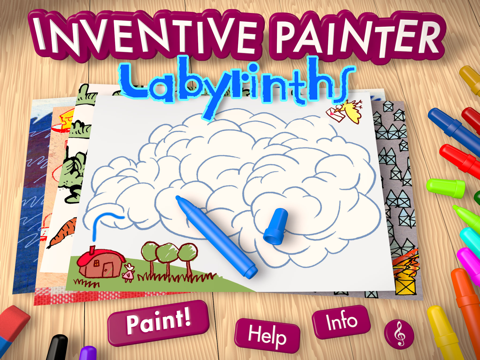Screenshot #4 pour Inventive Painter Labyrinths