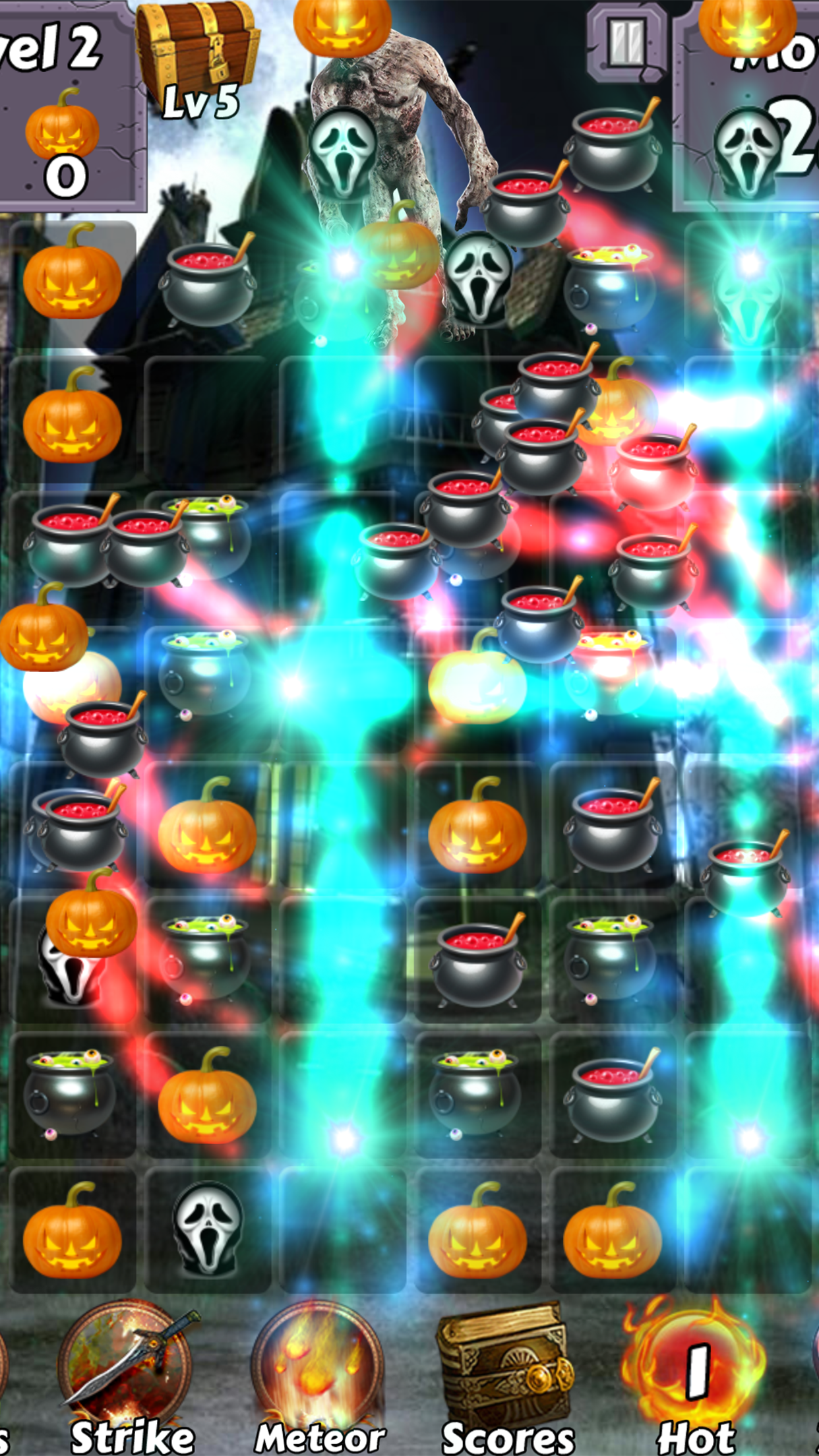 Monster Mash Mania Halloween - Wear pumpkin costumes and collect haunted wallpapers screenshot 5