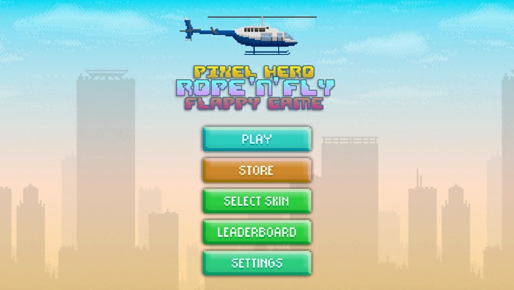 Pixel Hero Rope'N'Fly - Flappy Game