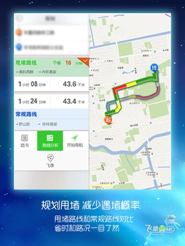 飞路快-路况甩堵导航HD screenshot 2