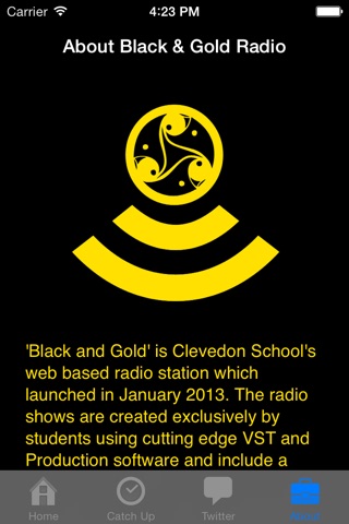 Black & Gold Radio | Clevedon School screenshot 4