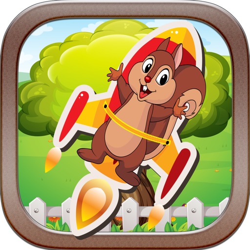 Crazy Rocket Squirrel Flying Contest PRO iOS App