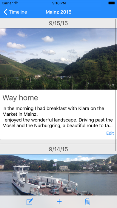 JournaBike screenshot