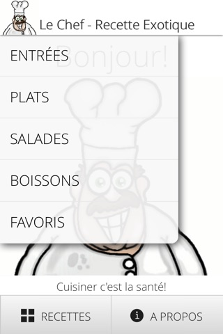 Le Chef - Recette exotique screenshot 2