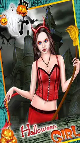 Game screenshot Halloween Monster Girl Makeover hack