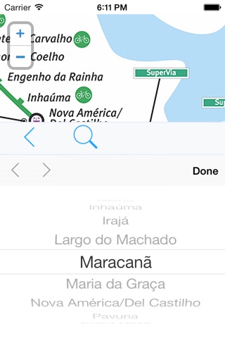 Rio Metro - Map of Transport  Rio de Janeiro offline map screenshot 2