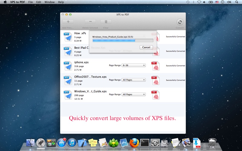 Screenshot #3 pour XPS to PDF