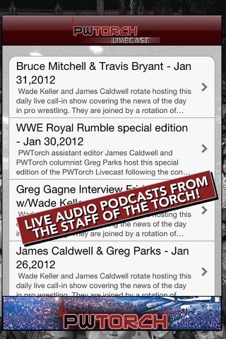 PWTorch Livecast screenshot 2