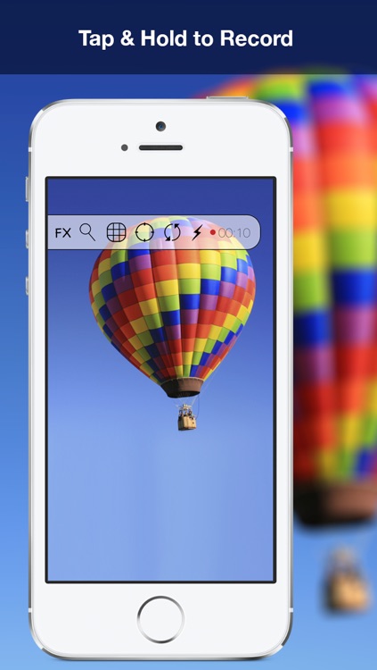 TapCam - Tap & Hold To Recored