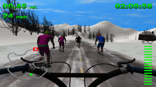 Screenshot #1 pour GameFit Bike Race - Exercise Powered Virtual Reality Fitness Game