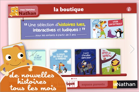 Mes histoires Nathan : des livres interactifs pour les enfants dès 3 ansのおすすめ画像1