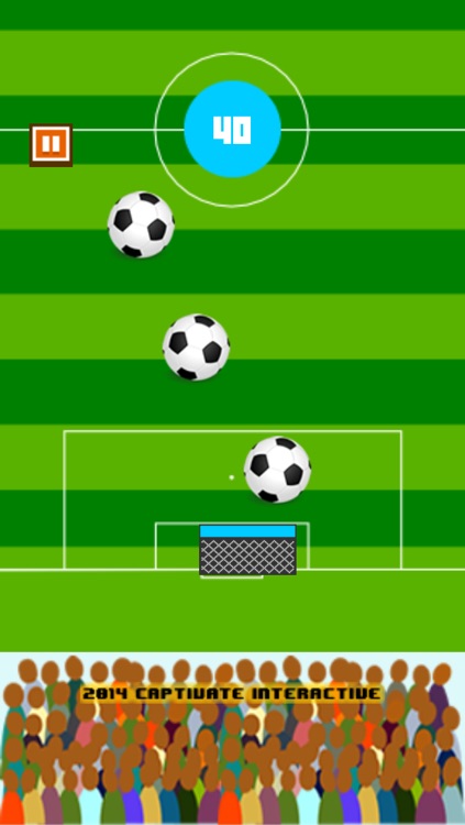 Soccer Ball Drop Game - Score Goals