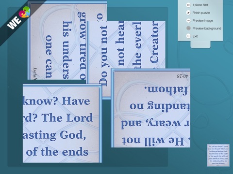 Bible Verses Puzzle Set (by WE LOVE PUZZLES) Free screenshot 4