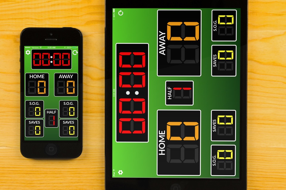 Remote Scoreboard - Soccer screenshot 2