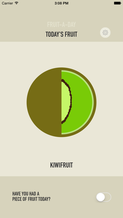 Screenshot #1 pour Fruit a Day Nutrition Reminder