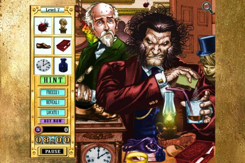 Hidden Object Game Jr FREE - Dr. Jekyll and Mr. Hyde screenshot 4