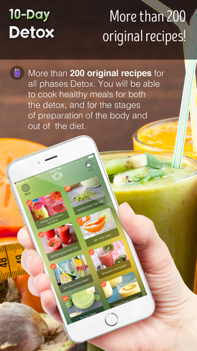 10-Day Detox - Healthy 10lbs weight loss in 10 days and complete cleansing and recovery of your body! Screenshot 2