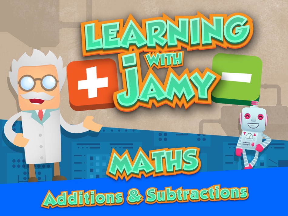 #1. Learning with Jamy - Math : Additions and Subtractions [Free] (iOS) By: INSYNCAPP