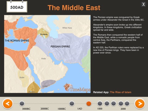 The Pocket TimeMap of World History screenshot 3