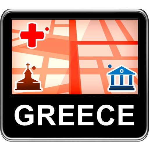 Greece Vector Map - Travel Monster icon