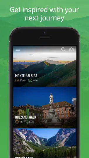 Скриншот Routes Tips - Travel Inspiration Tailored For You на iPhone 1
