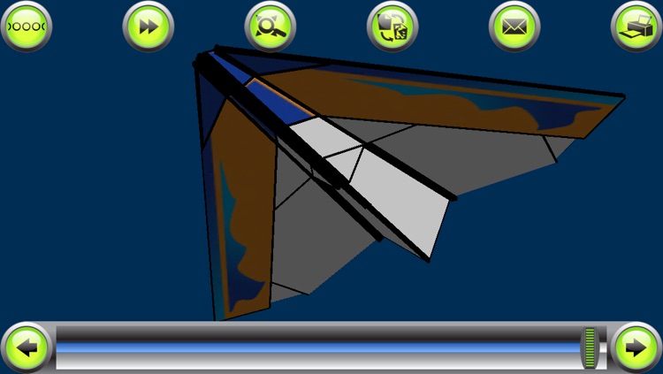 Origami Paper Airplane Folds In 3D screenshot-3