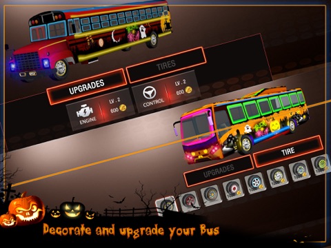 Halloween Party Bus Driver 3D iPad screenshot