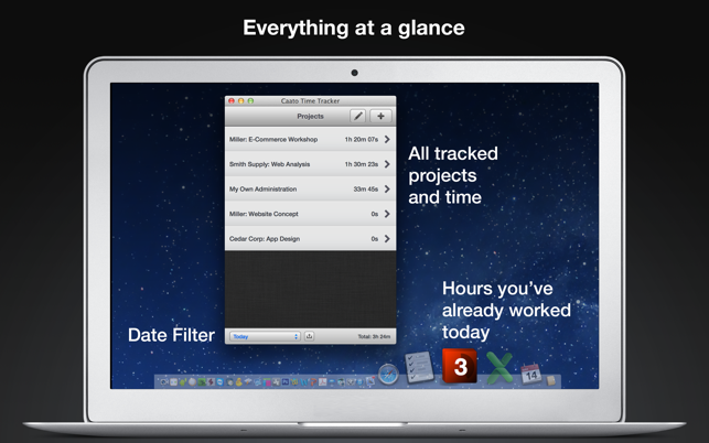 Caato Time Tracker(圖2)-速報App
