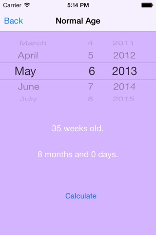 Baby Growth Calculator screenshot 2