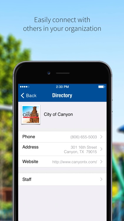 City of Canyon Texas