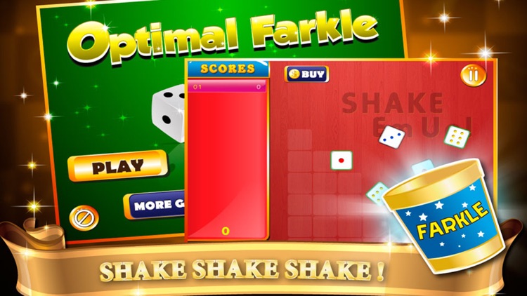 Optimal  Farkle : Multiplayer yo Dice Board Game