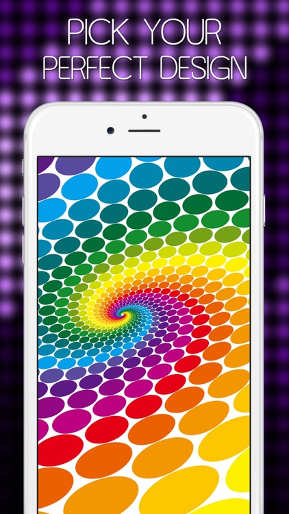 Retina Monogram Wallpapers & Polka Dots Backgrounds HD - Chevron & Vintage Images screenshot-3