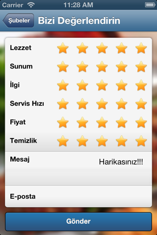 Hacıbaşar Kebap Baklava screenshot 4